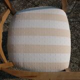 Low back armrest chair