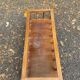 1970s carved solid wood planter
