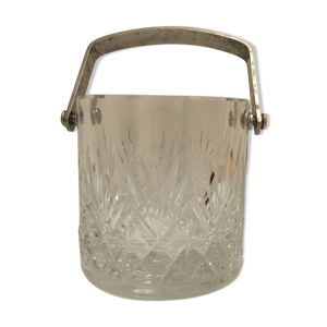 seau à glace en cristal