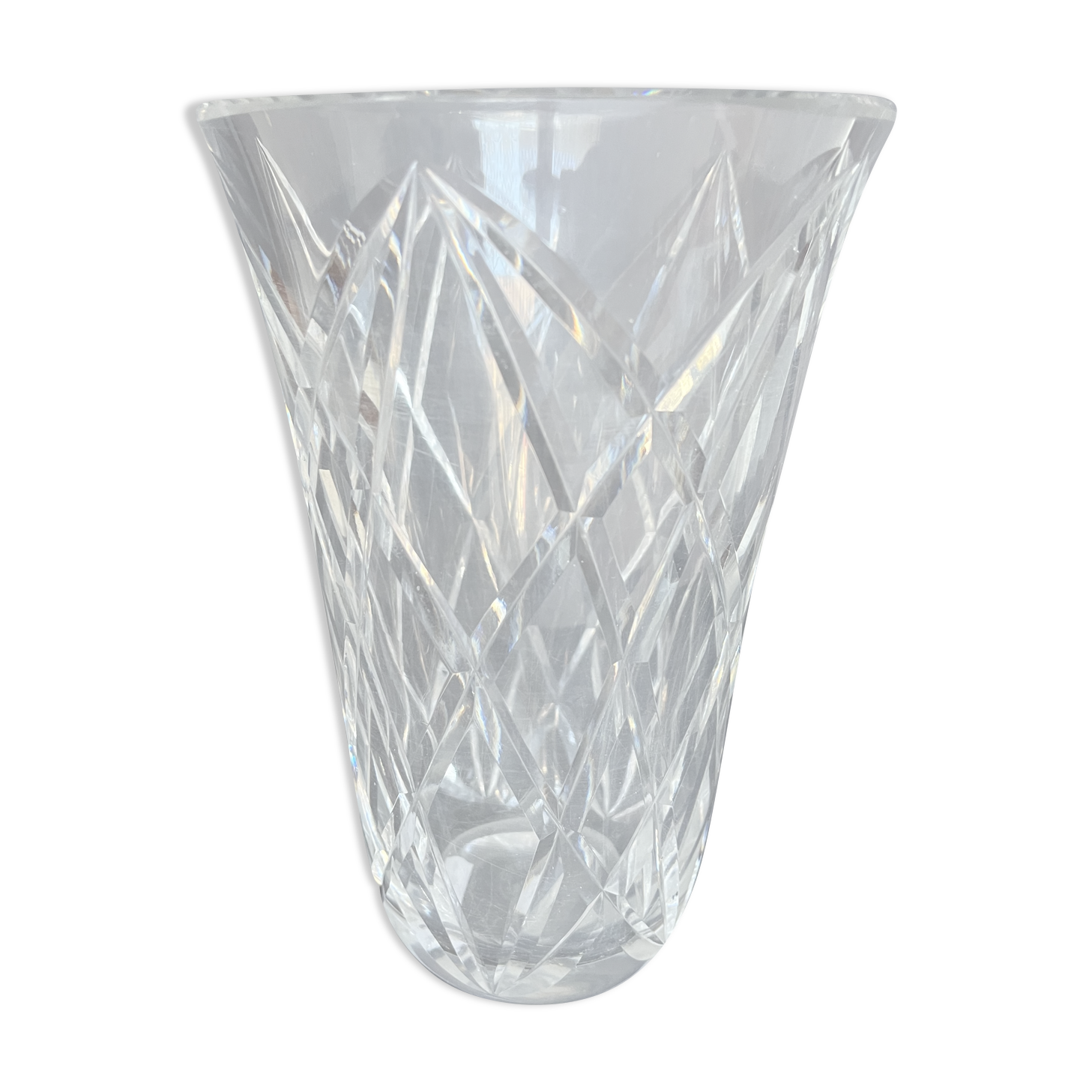 Crystal vase from Saint Louis