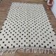 Handmade wool Berber rug 294x194 cm