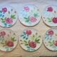 Assiettes barbotine