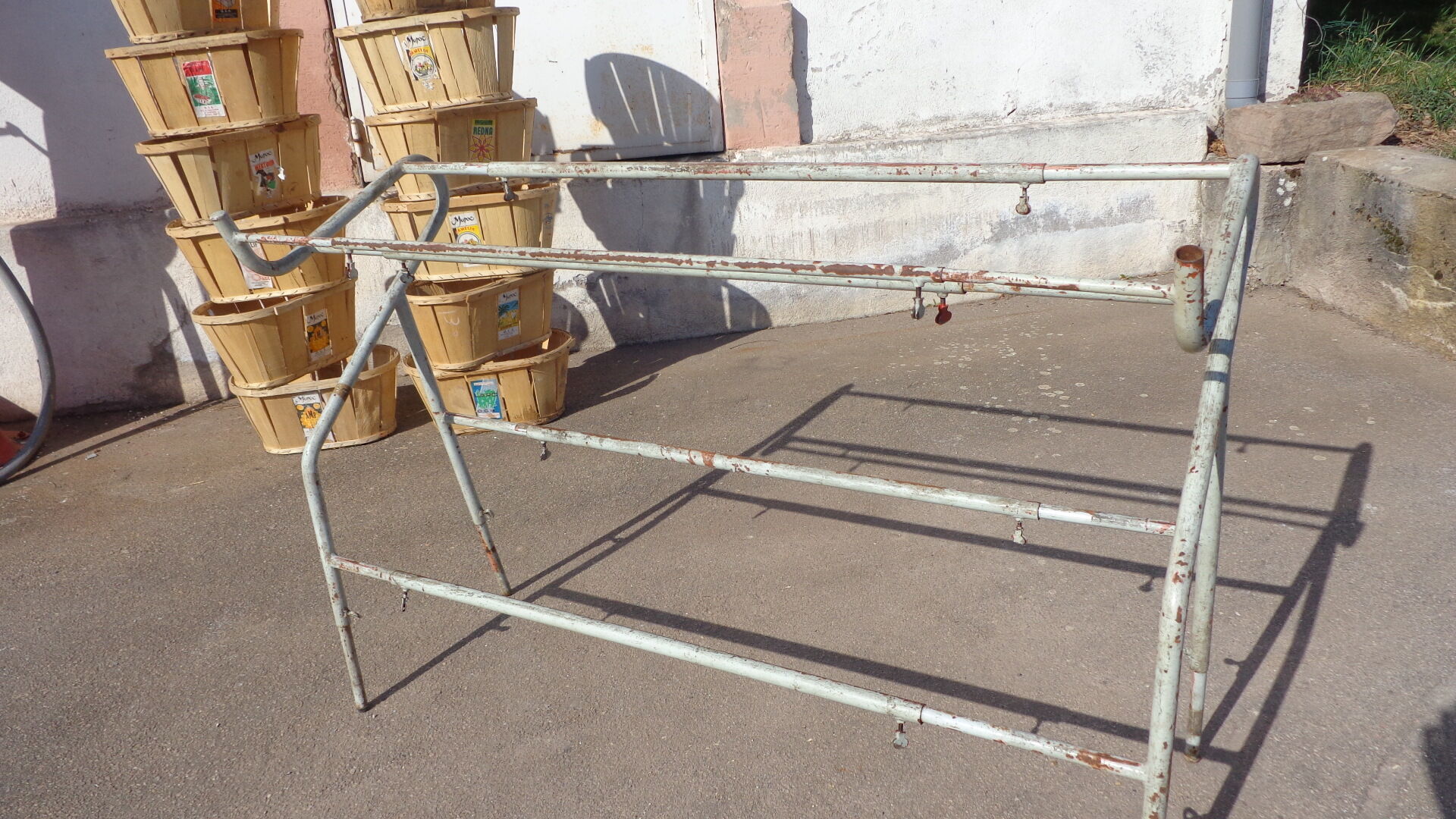 Vintage grocery display