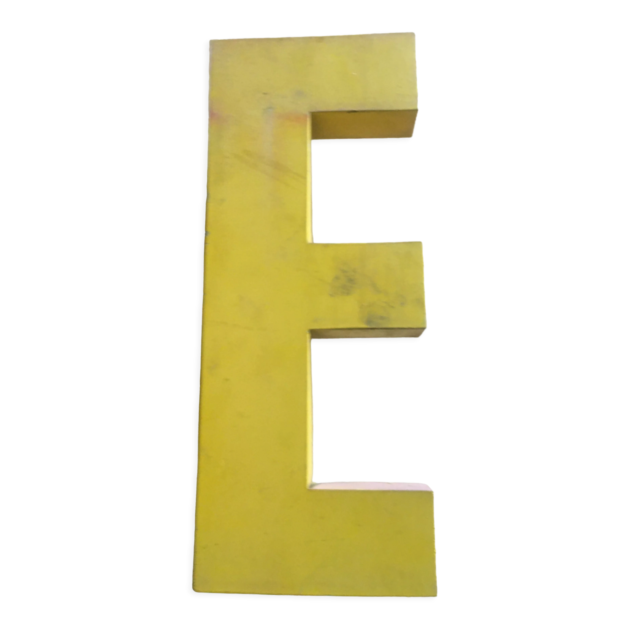 Vintage industrial letter