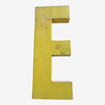 Vintage industrial letter