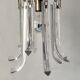 Italian design crystal chandelier from the 70s