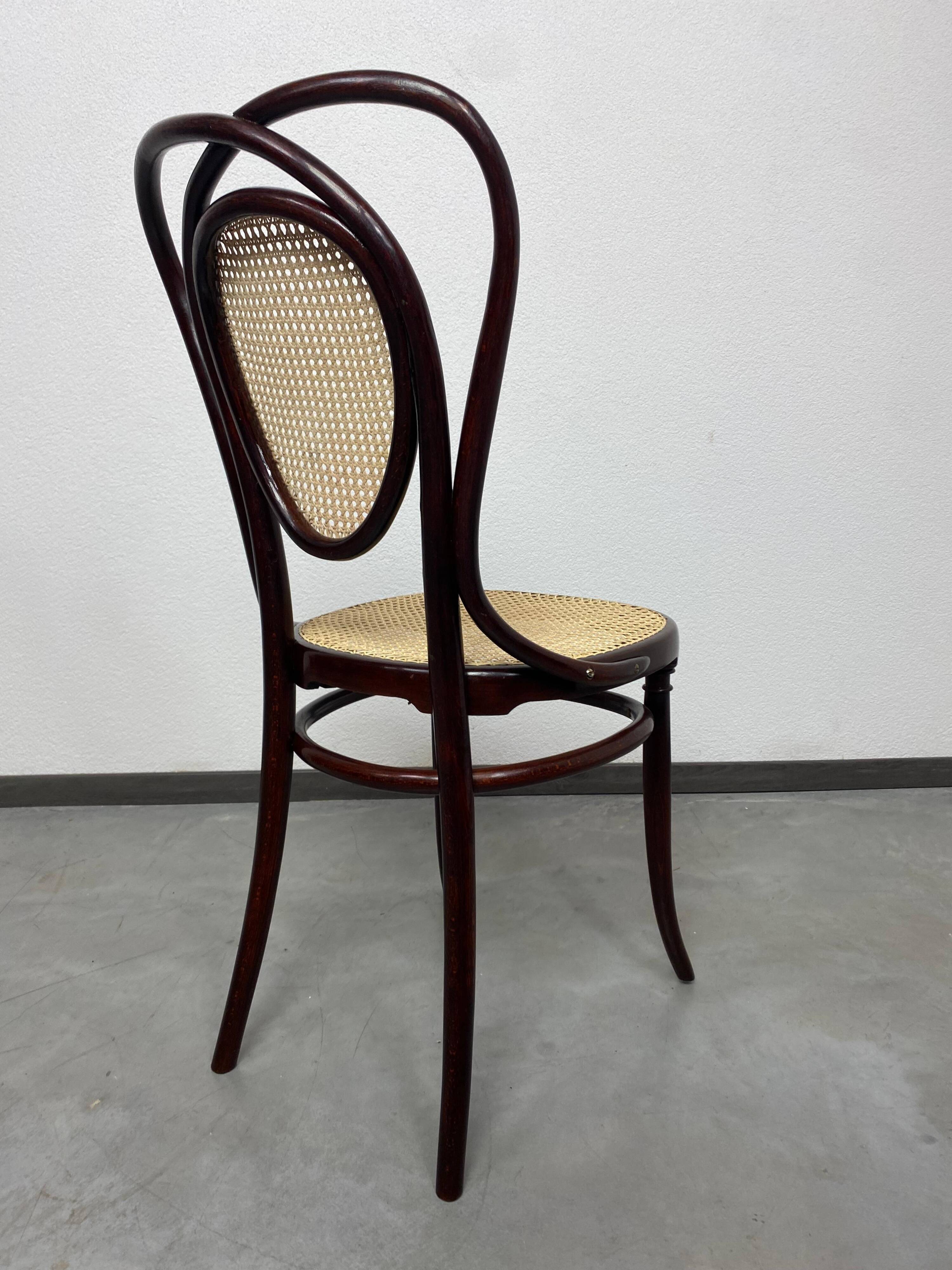Bentwood dining chair no. 33 by J&J Kohn