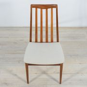 Mid-century teak and fabric dining chairs by Leslie Dandy for G-Plan, 1960s, Set of 8