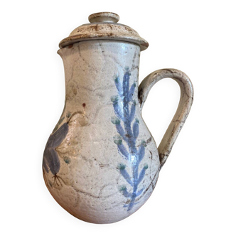 Large signed pitcher