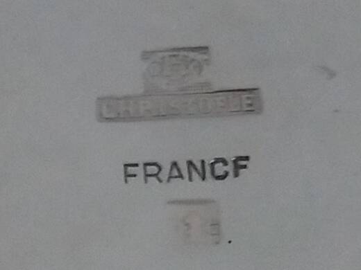 BOWL CHRISTOFLE IN SILVER-PLATED METAL