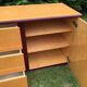 Vintage sycamore enfilade by Mario Sabot 1970