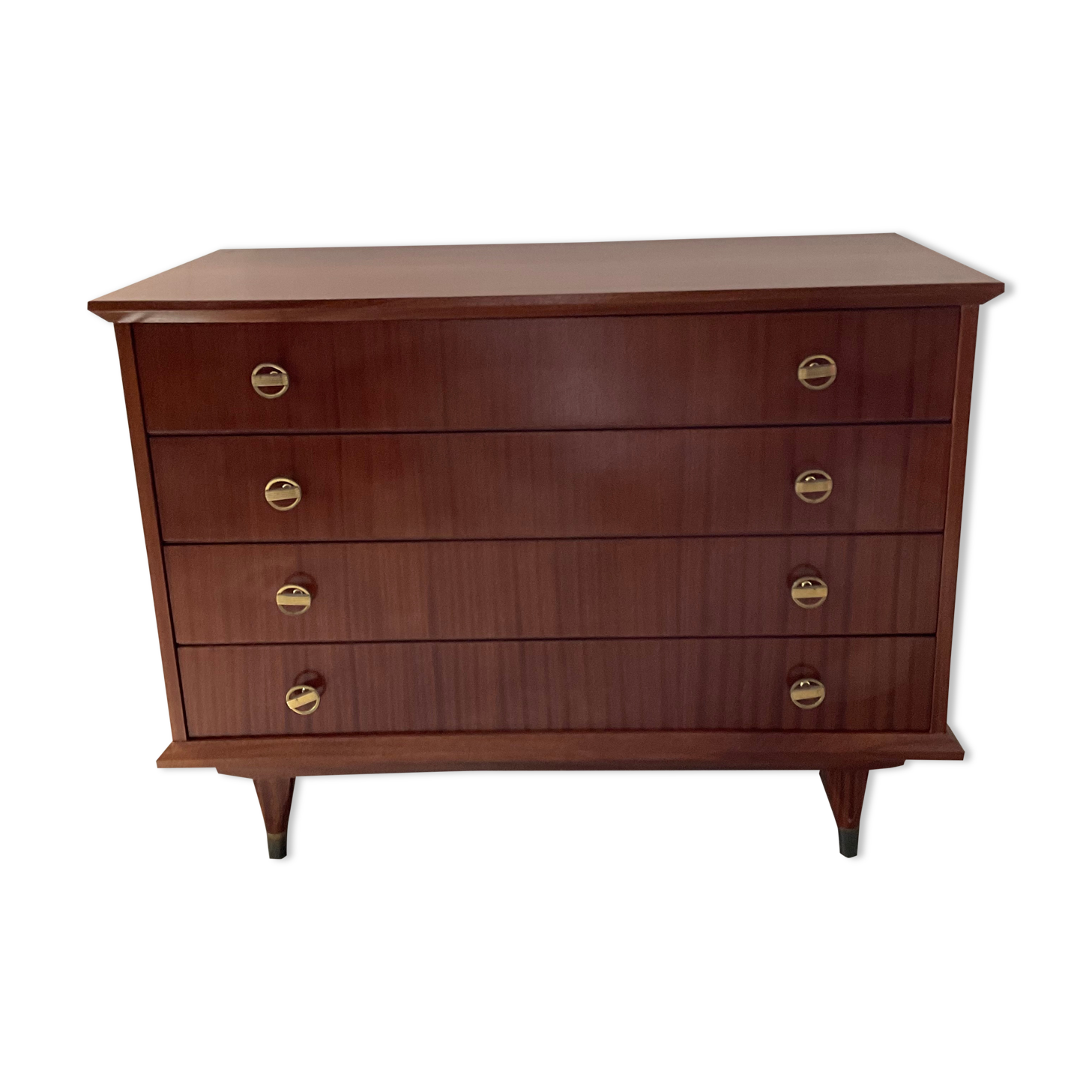 Vintage teak chest of drawers from the 50s and 60s