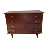 Vintage teak chest of drawers from the 50s and 60s