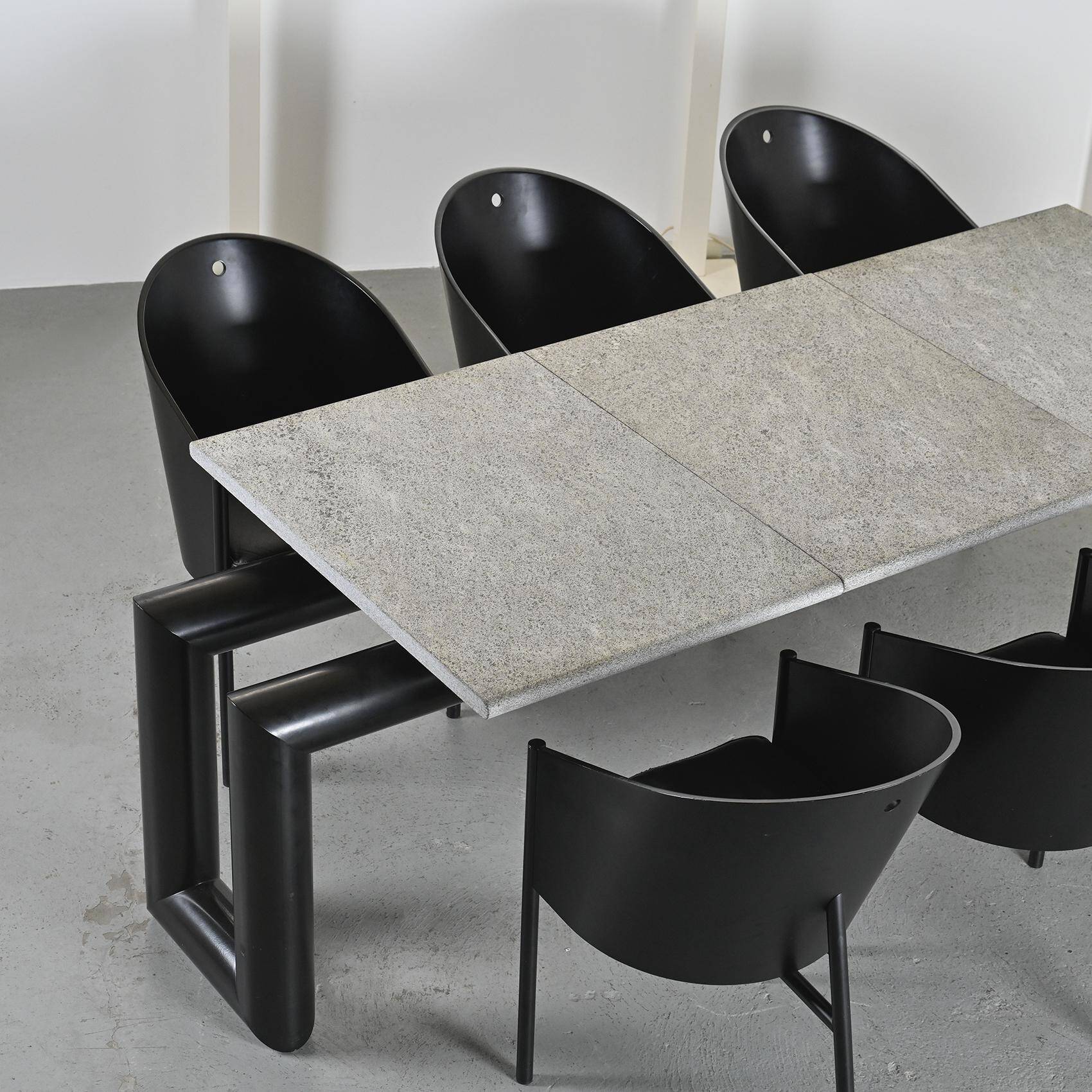 Suite de six fauteuils Costes par Philippe Starck, circa 1984