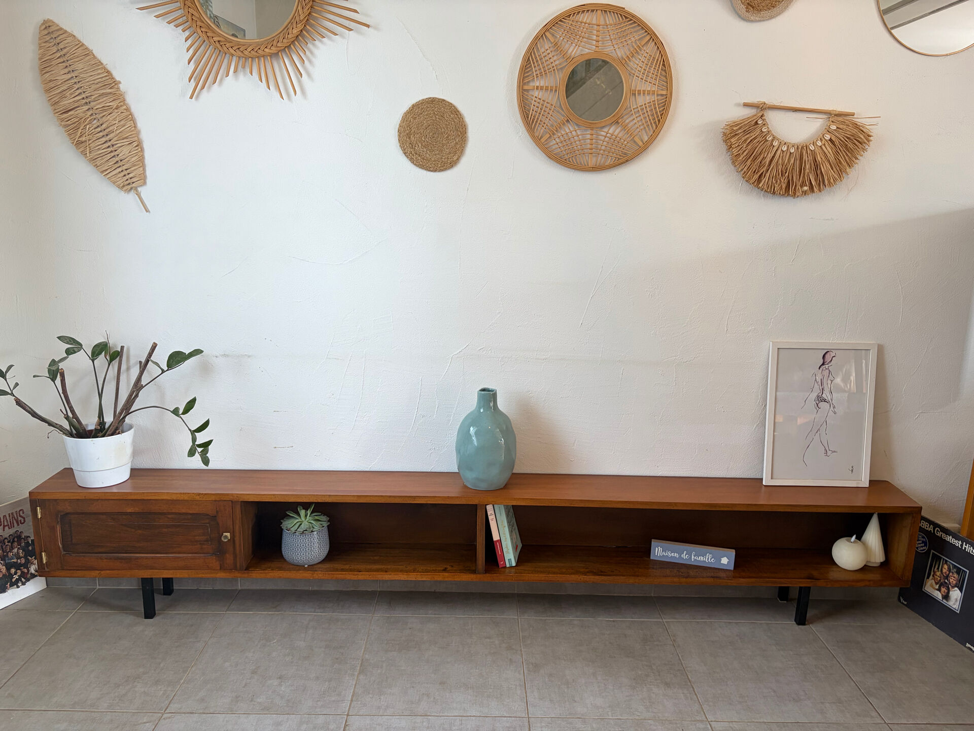 Vintage low enfilade (shallow)