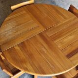 Silvio Coppola table and 6 chairs set