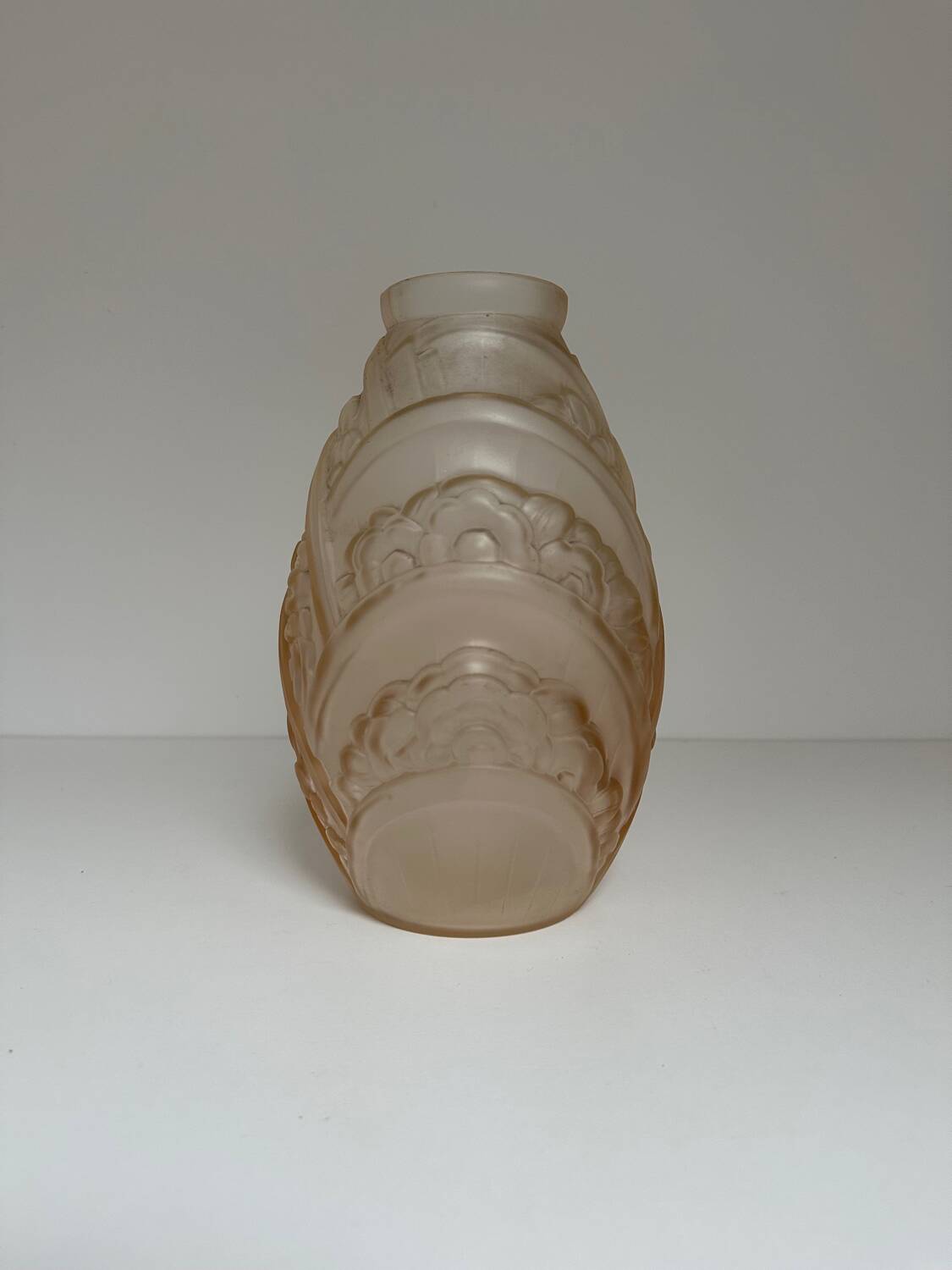 Large uraline vase, Brother Muller Luneville