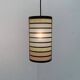 Mid-century minimalist perforated pendant, 1960s