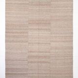 8x11 Bronze & Beige Ethnic Vintage Kilim Rug, 241x350Cm