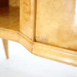 1960s pair of italian bedside tables in high gloss finish
