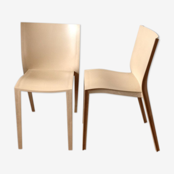 2 chaises Slick Slick par Philippe Starck, éditées par XO