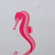 Gravure 2 couleurs hippocampe