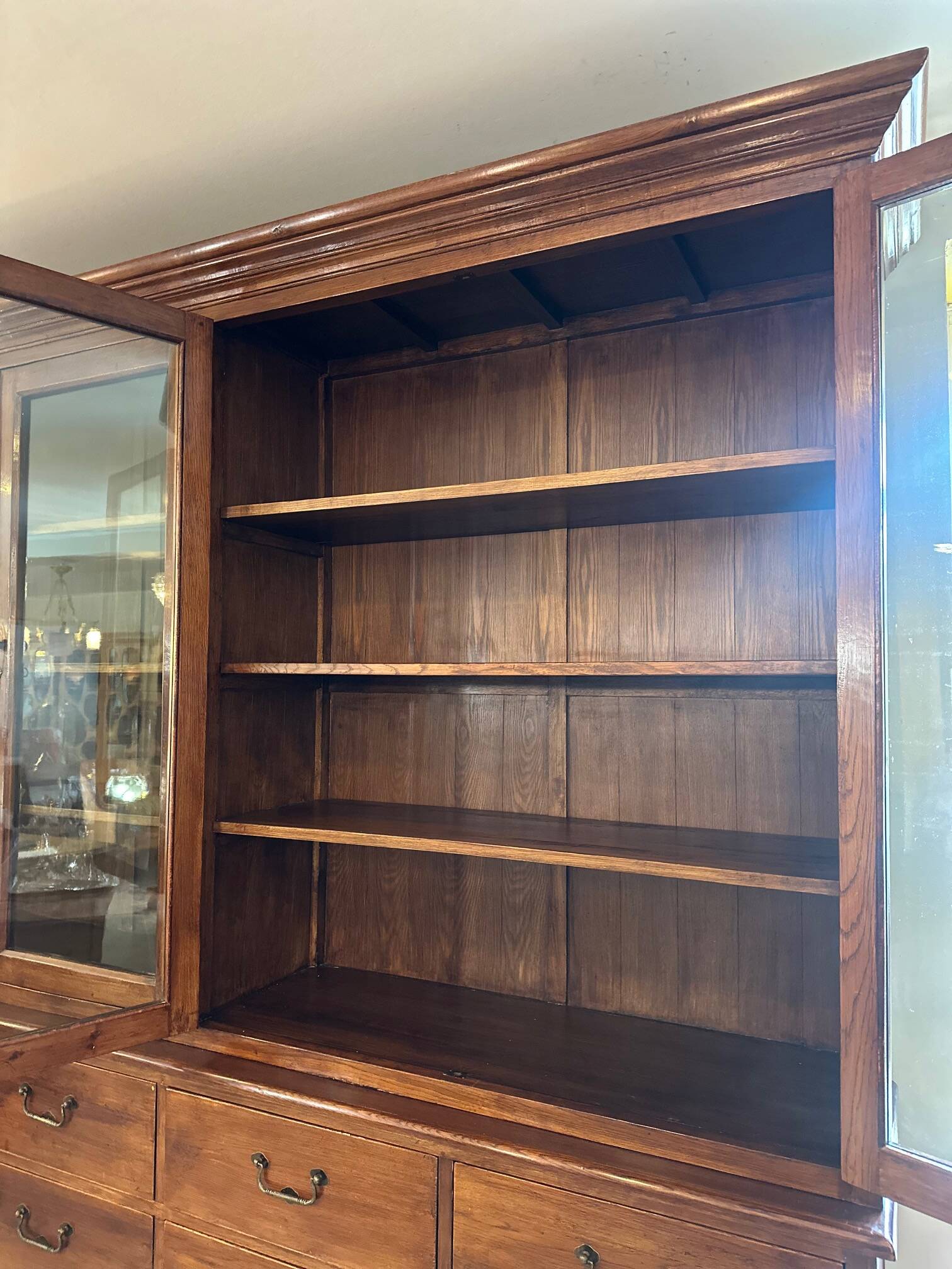 Oak display cabinet 1920