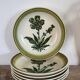 Assiettes creuses en grès Herbier Gien
