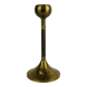 Scandinavian brass candlestick, 1960s, vintage