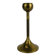 Scandinavian brass candlestick, 1960s, vintage