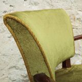 Art deco bridge armchair