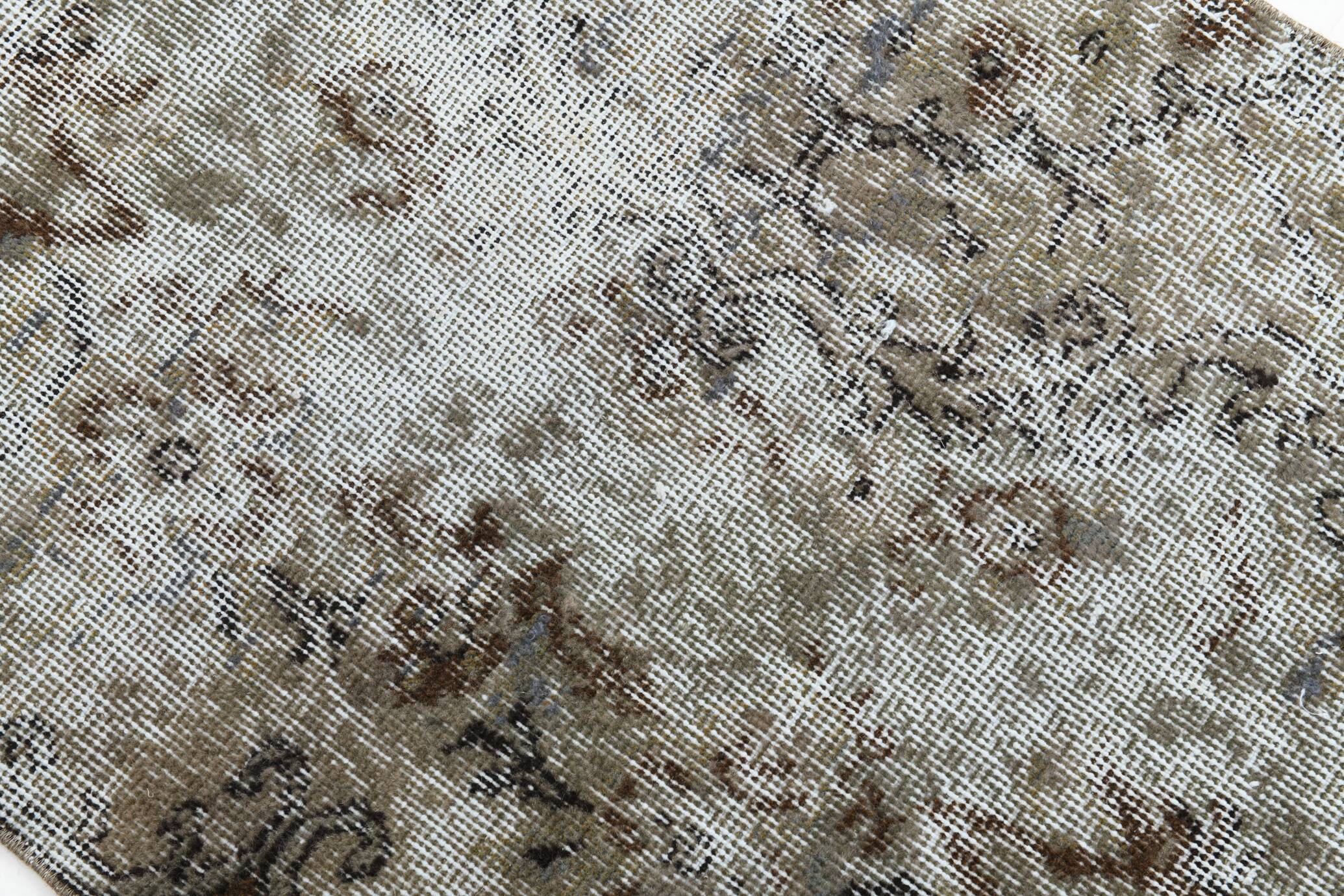 Brown Vintage Runner Rug, 70x295Cm SK 6998