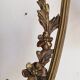 Lampe art nouveau monte et baisse en bronze