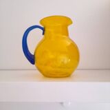 Beautiful vintage glass carafe from the 80s