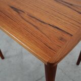 Table basse danoise en teck, années 1970
