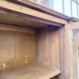 Enfilade display cabinet, solid oak, 1920.