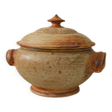 Handcrafted stoneware soup tureen – Potter's work – Jean-Pierre Prud'homme