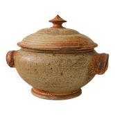 Handcrafted stoneware soup tureen – Potter's work – Jean-Pierre Prud'homme