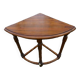 Solid cherry wood corner