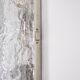 Wall lamp ice glass "bark".