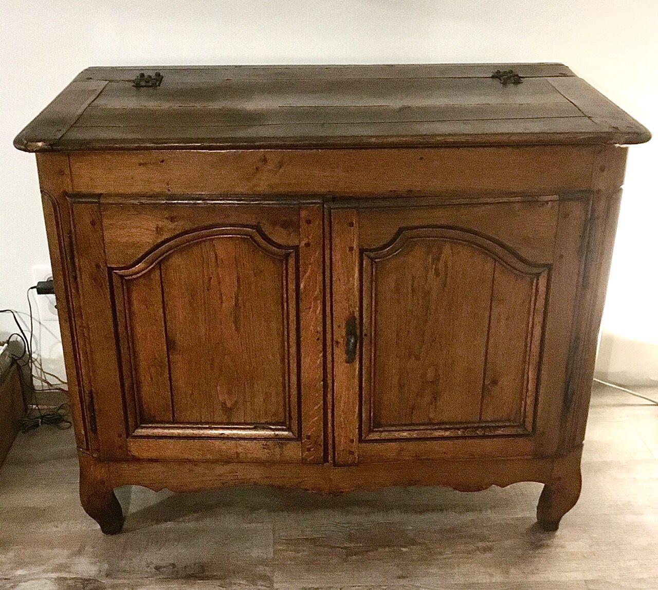 Old wooden maie buffet