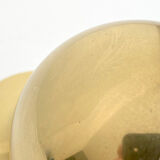 Pair Vintage Spot Wall Lamp, 60s. Brass Globe