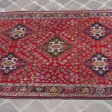 Tapis persan fait main Chiraz Mecca 150 x 102 cm