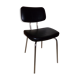 Chair faux leather black