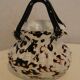sac a main panier vase en verre souffle main Murano