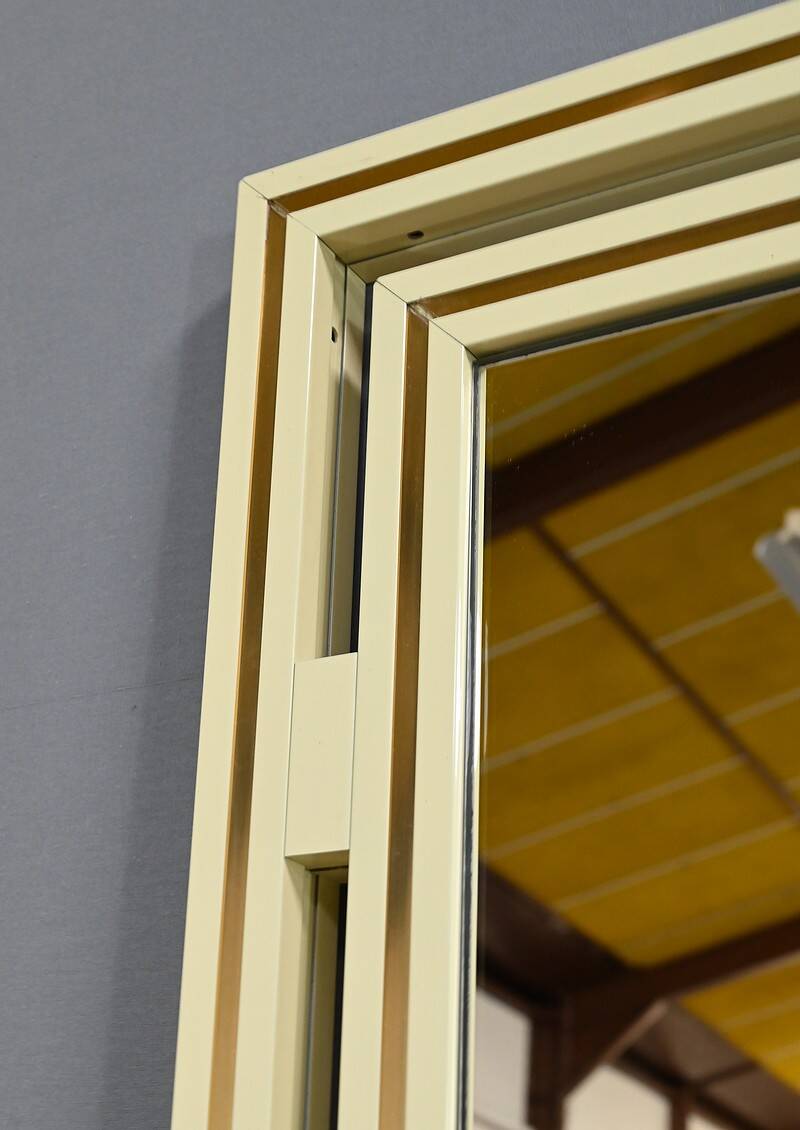 Ensemble Miroir & Console, signés Pierre Vandel – 1970