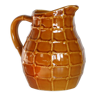 Saint Clement pitcher, string pattern, 1950s vintage French
