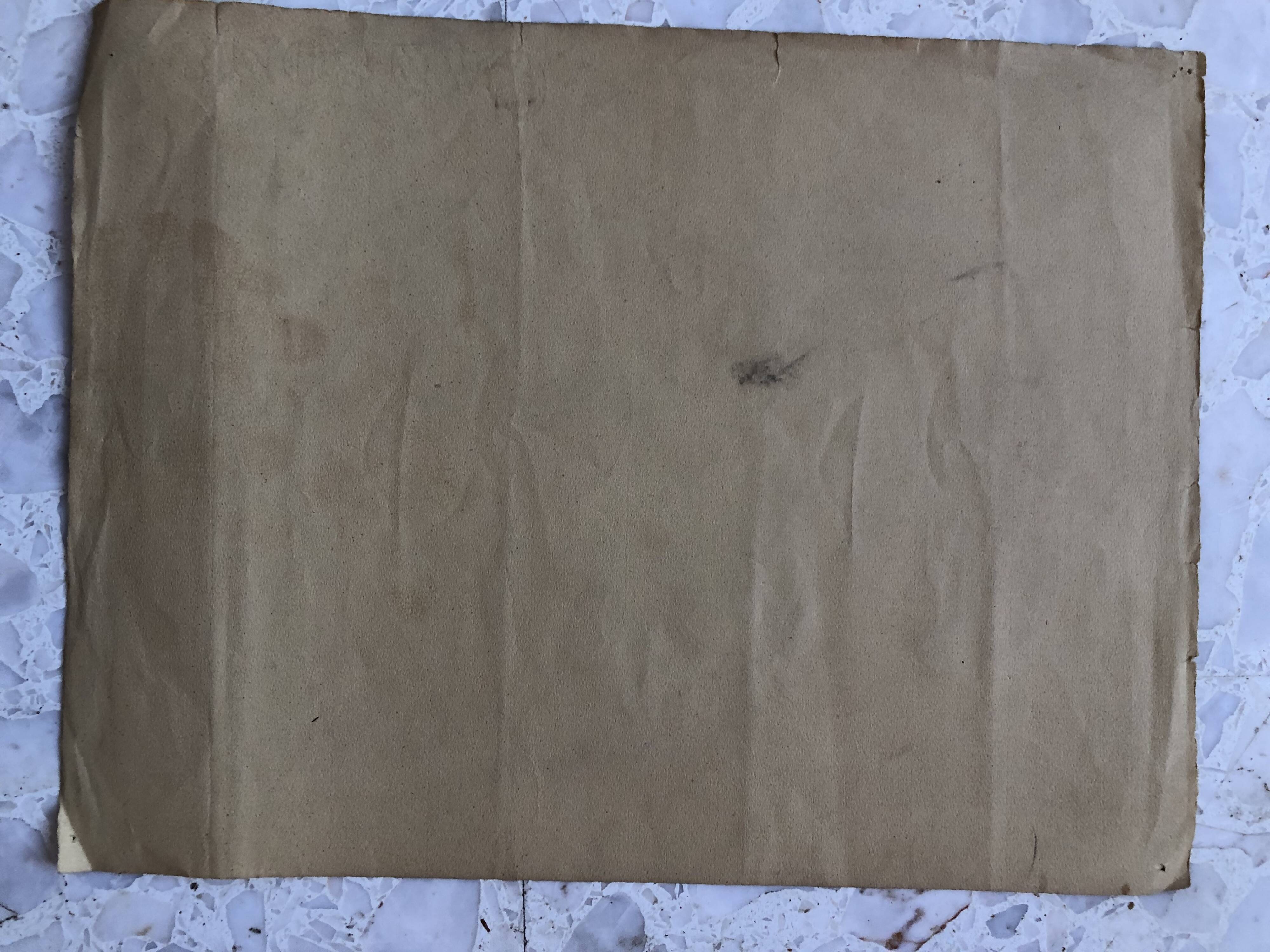 Pastel drawing 1971 man portrait with glasses, signed rose? marseille 13 bouche du rhône paper