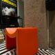 Stool M stool ultra design contempo seat orange by Marzais Creations