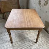 Walnut farmhouse table + extensions